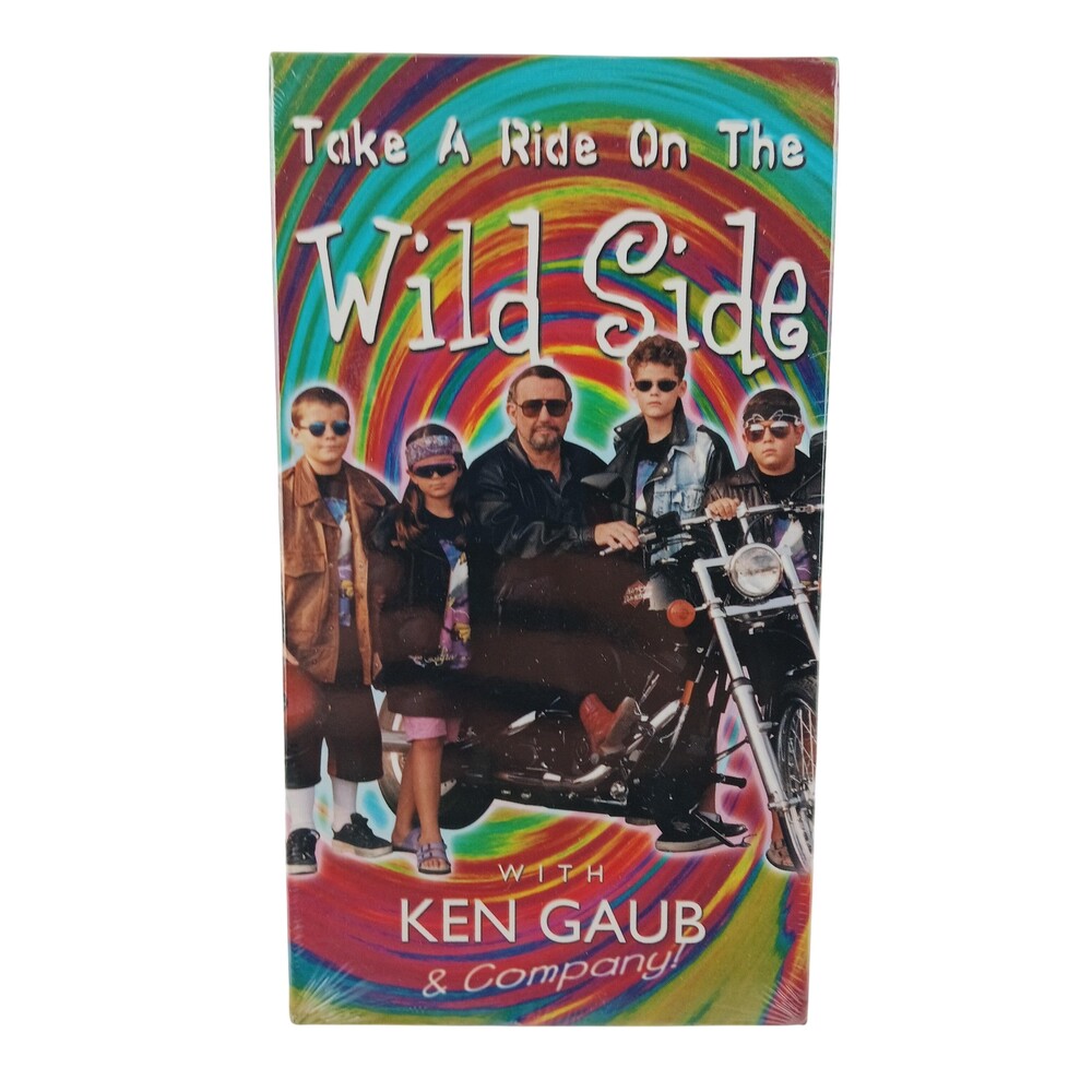 Vintage 90s Take A Ride On The Wild Side VHS Ken Gaub Comedy Family Sealed USA